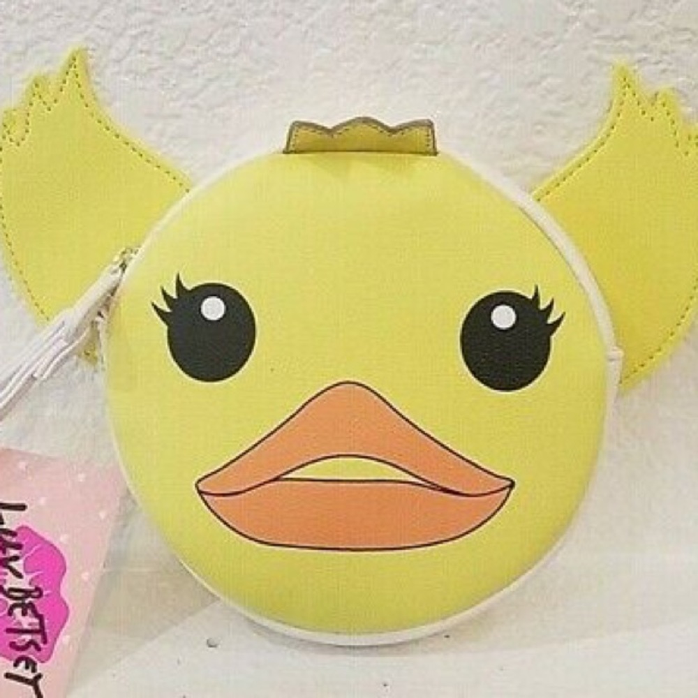 Betsey Johnson Princess Ducky Coin Purse (NWT)